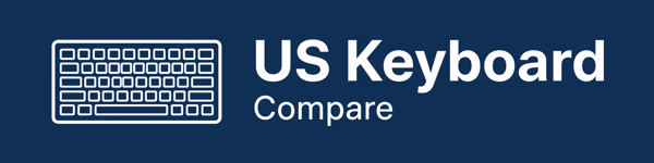 US Keyboard Compare